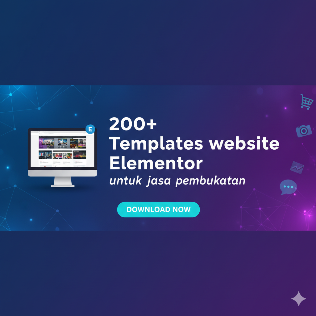 200+ Templates website Elementor untuk jasa pembuatan web 