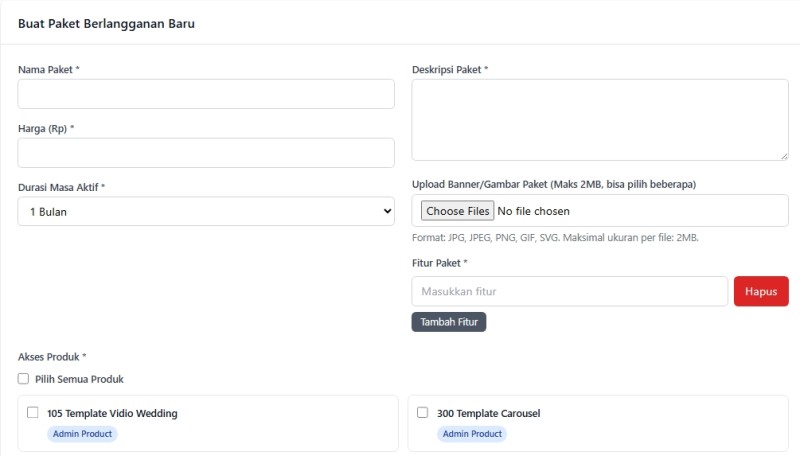 Produk & Paket