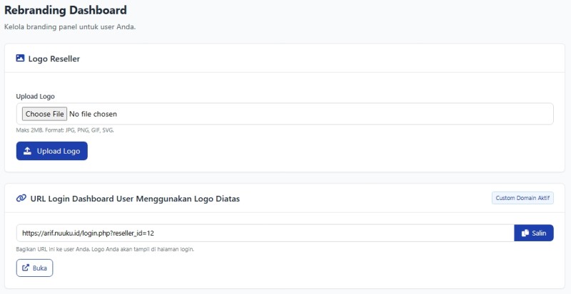 Rebranding & Custom Domain
