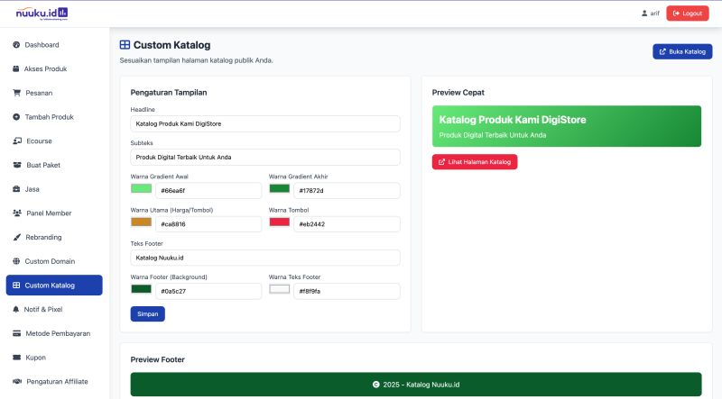 Rebranding & Custom Domain